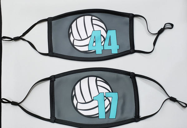 Volleyball Mask - Personalized (Quantity 2)