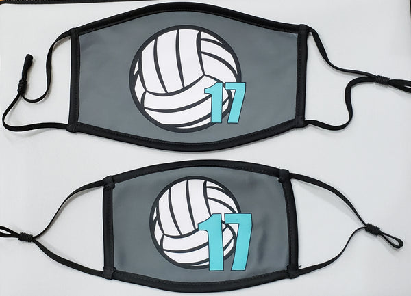 Volleyball Mask - Personalized (Quantity 2)