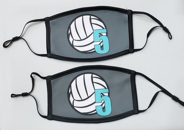 Volleyball Mask - Personalized (Quantity 2)